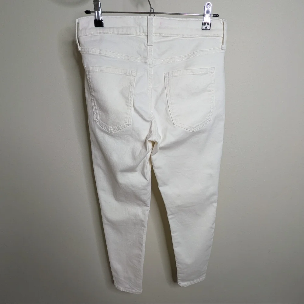 Banana Republic White Skinny Jeans - Picture 3 of 5